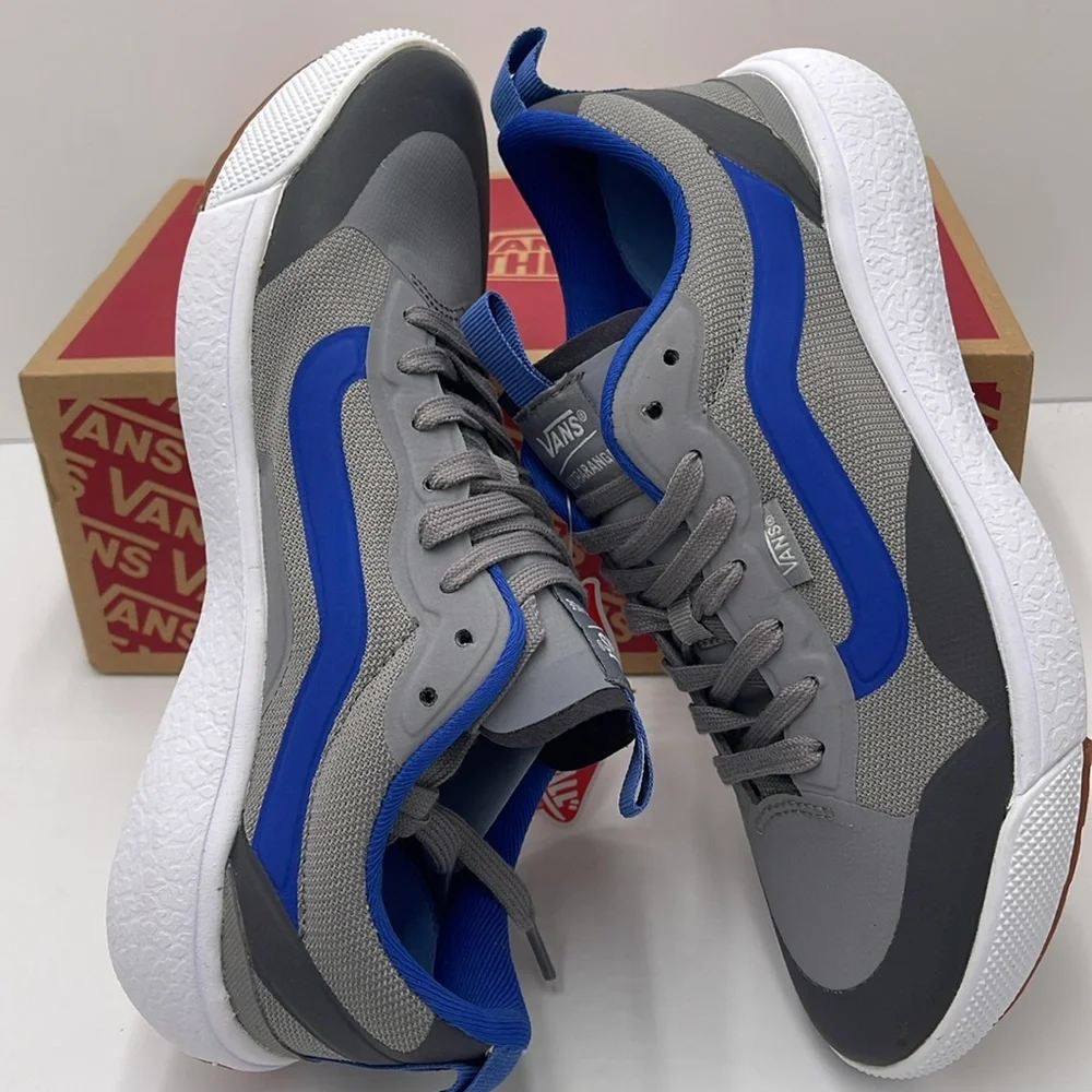 Vans Men’s Gray and Blue Sneakers Ultrarange Exo
Gray/True White VN0A4U1KBGJ - Picture 12 of 16